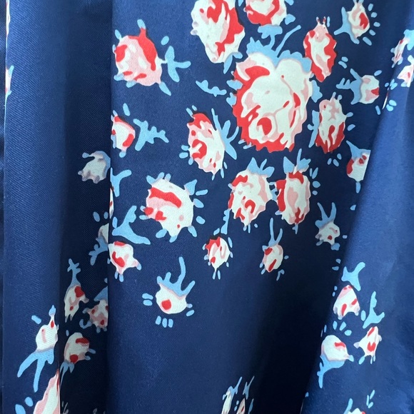 Morgan Lane x FabFitFun Allie Robe in navy floral print size Plus NWT 16-28 sexy - Picture 4 of 15
